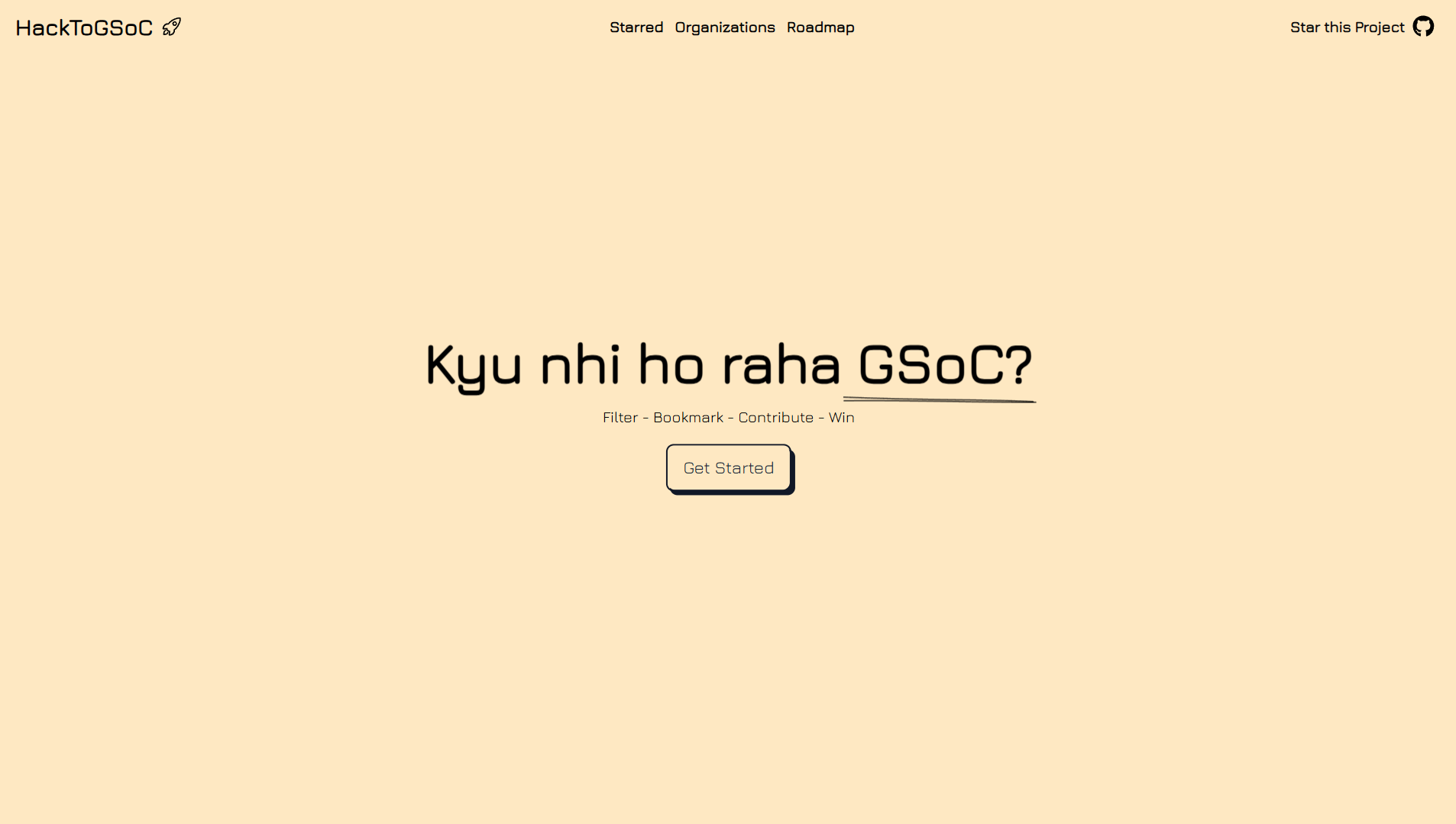 HackToGSoC